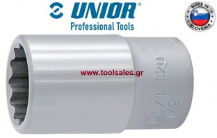 Καρυδάκι 1/2-23mm  πολύγωνο  UNIOR 190 12P